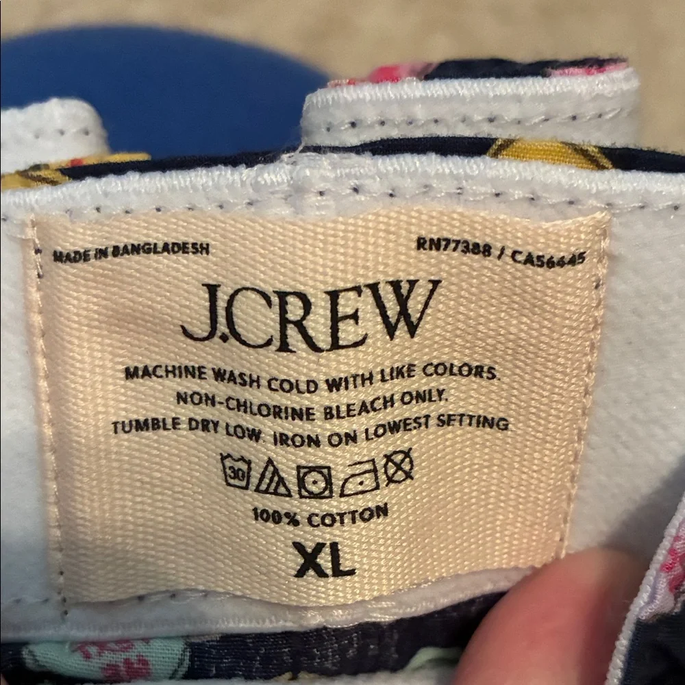 NWT J. Crew Navy Love Print Boxer Shorts - Picture 7 of 7